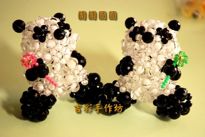 團團圓圓 10mm 珠中珠 / 一對