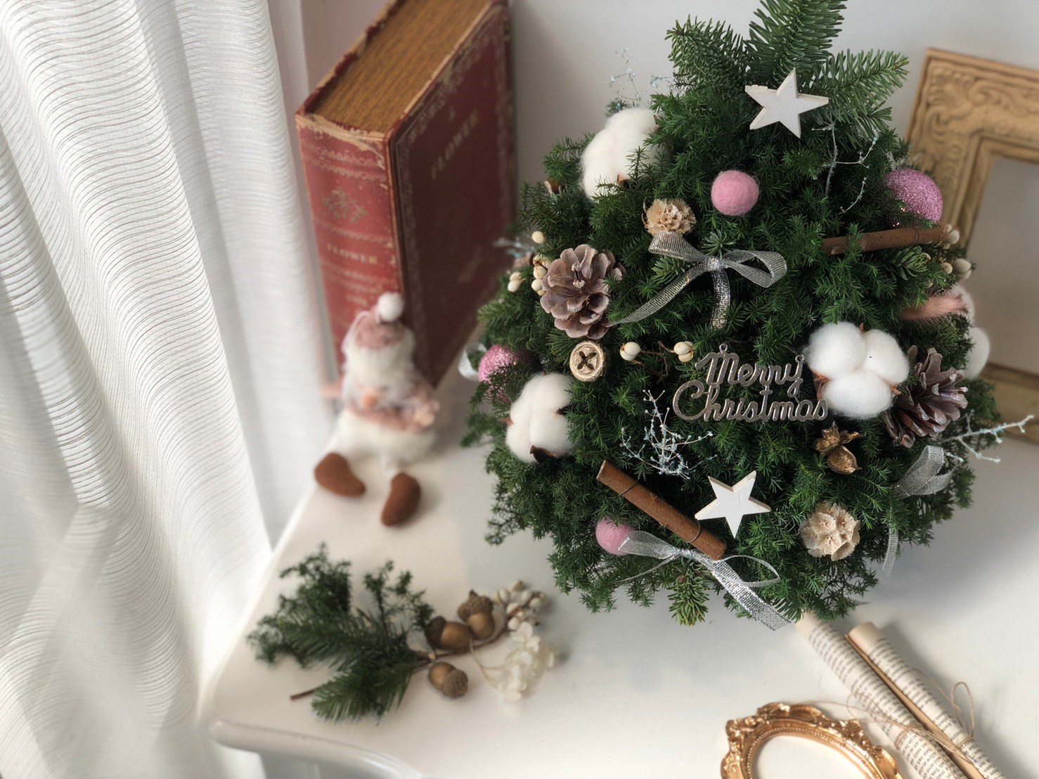 心願聖誕樹-淡粉