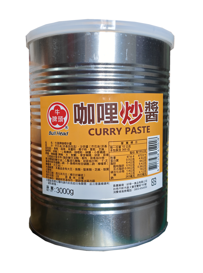 牛頭牌咖哩炒醬-3kg