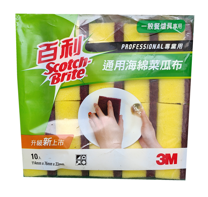 海綿菜瓜布-10片裝