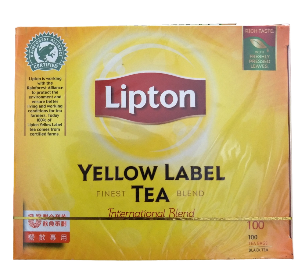 立頓黃牌紅茶包-盒裝