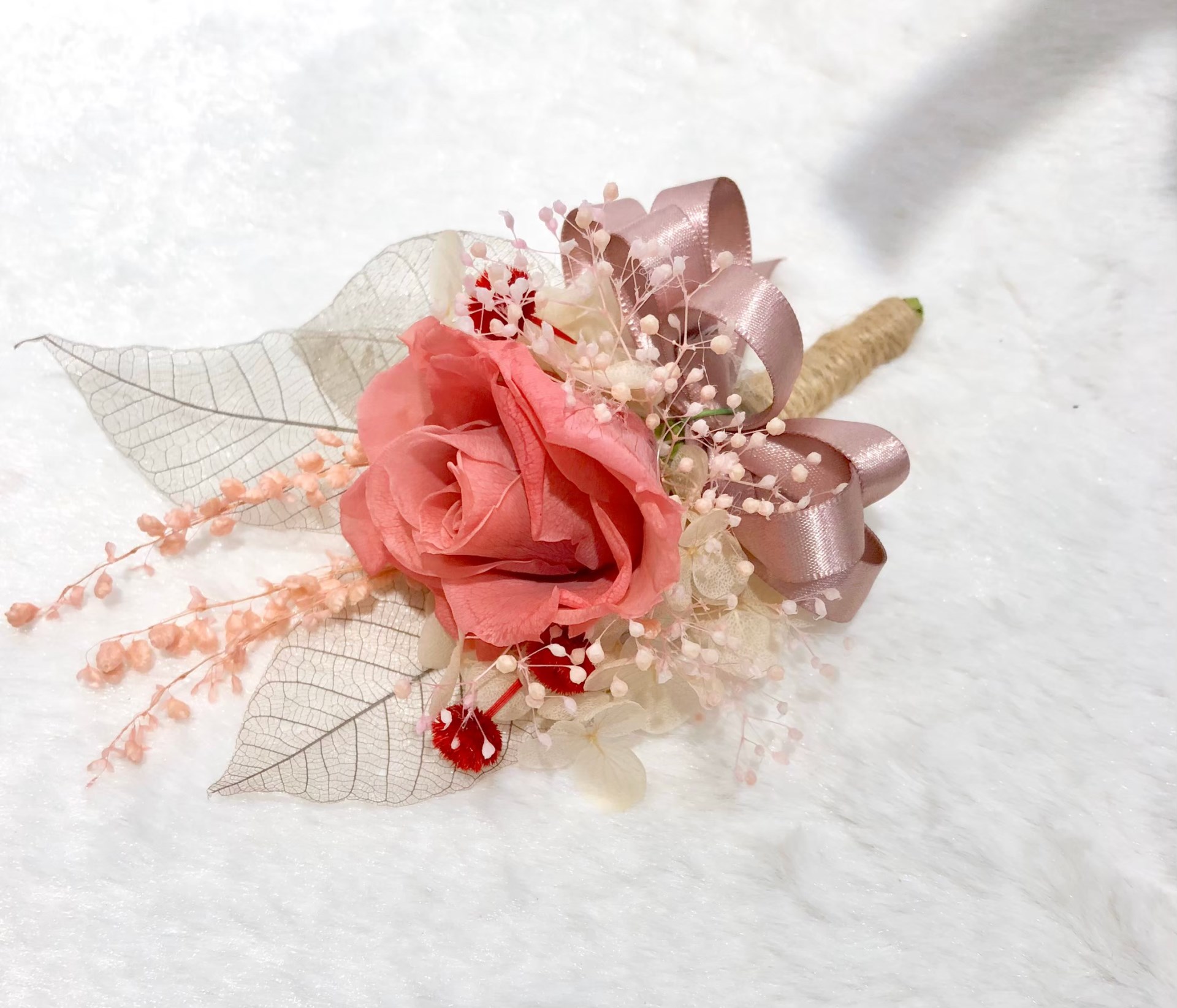 胸花-永生花WCA0013