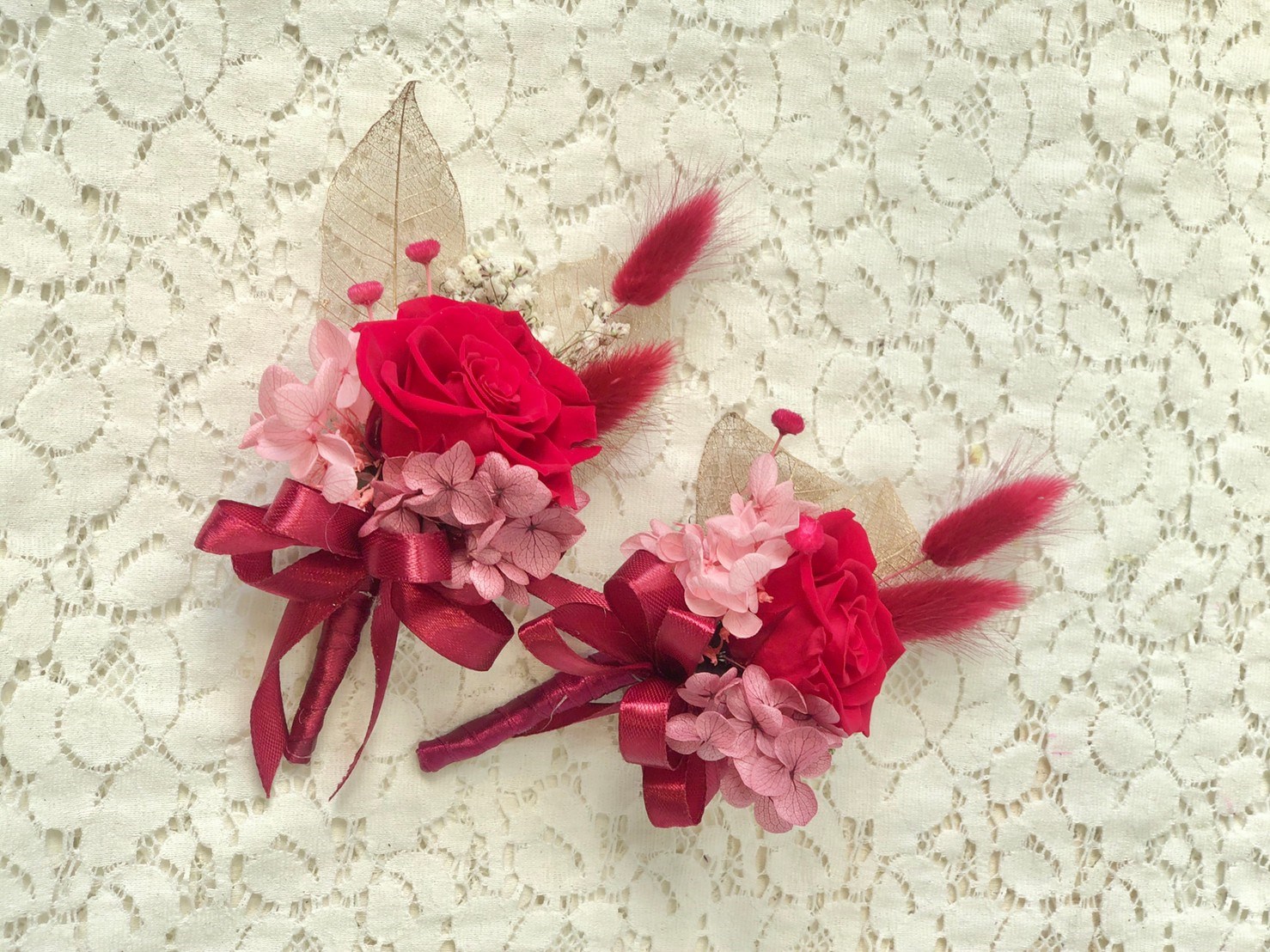 胸花-永生花WCA0015 