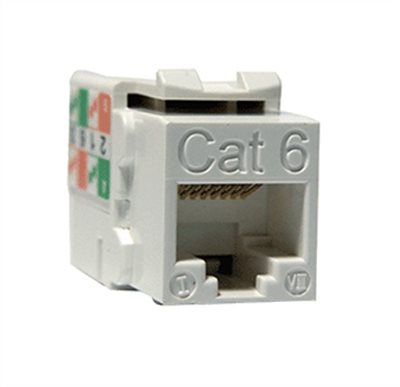  CAT.6 UTP 標準型資訊插座 (白)