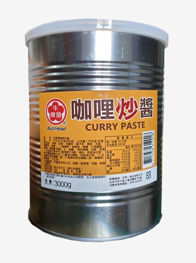 牛頭牌咖哩炒醬-3kg
