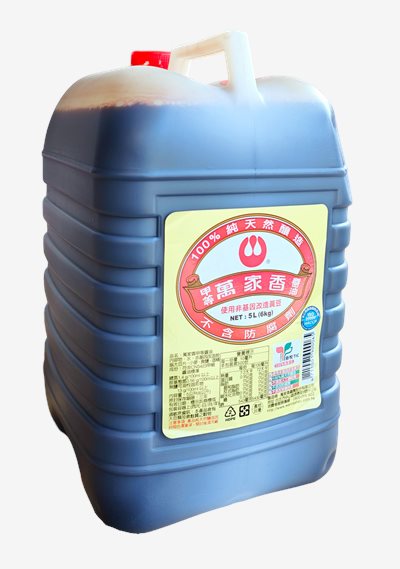 萬家香甲等醬油