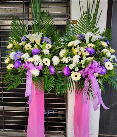 藝術花籃  K013