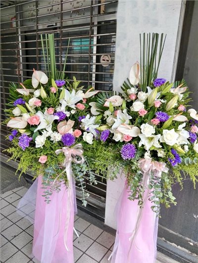 藝術花籃K002