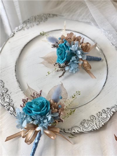 胸花-永生花WCA0016