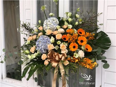 藝術花籃-K001