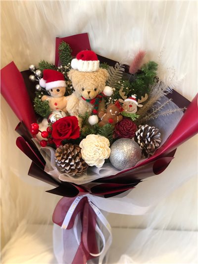 聖誕祝福-聖誕小熊(季節限定)