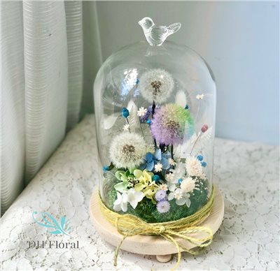 蒲公英花盅-祝福