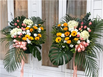 藝術花籃-K011