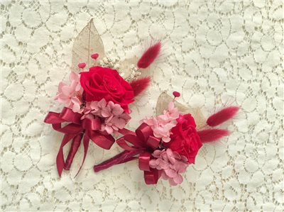 胸花-永生花WCA0015 