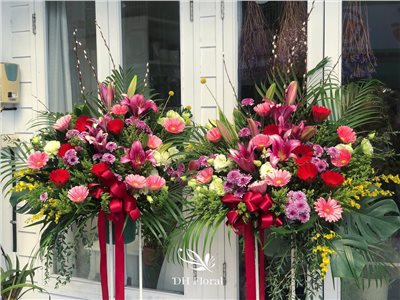 藝術花籃-K015